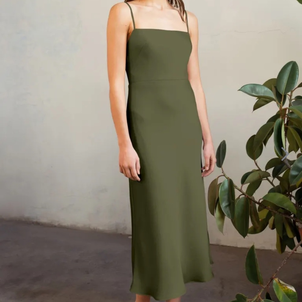 Claudia Jenny Yoo Olive bridesmaid dress
